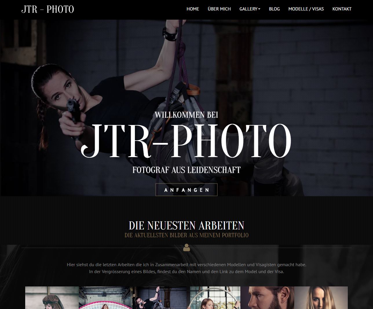 Webseite für Fotografie - JTR-Photo
